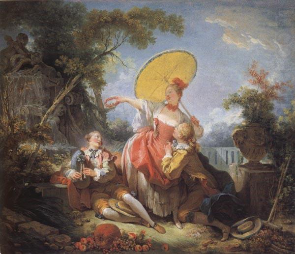 The Musical Contest, Jean-Honore Fragonard